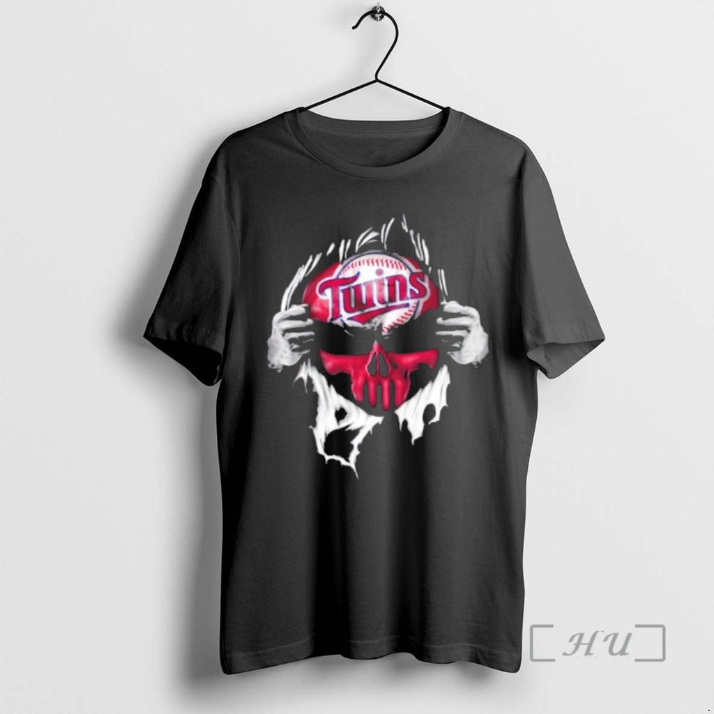 Officials Ripped Chest Skull Deep Minnesota Twins Till Grave T-Shirts, Hoodie, Sweatshirt