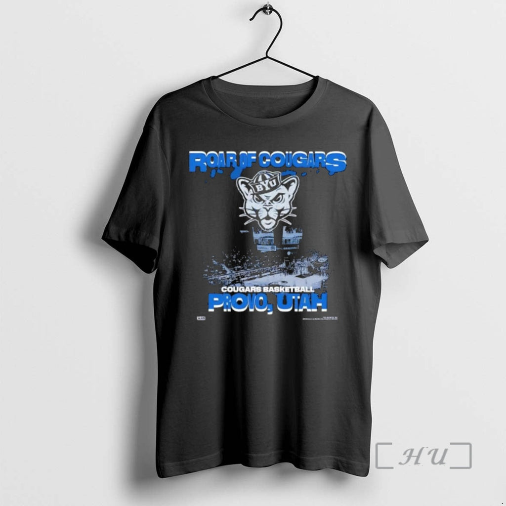 Officials Roar Cougars Basketball Provo Utah Sailor Coug Mascot Logo T-Shirts, Hoodie, Sweatshirt