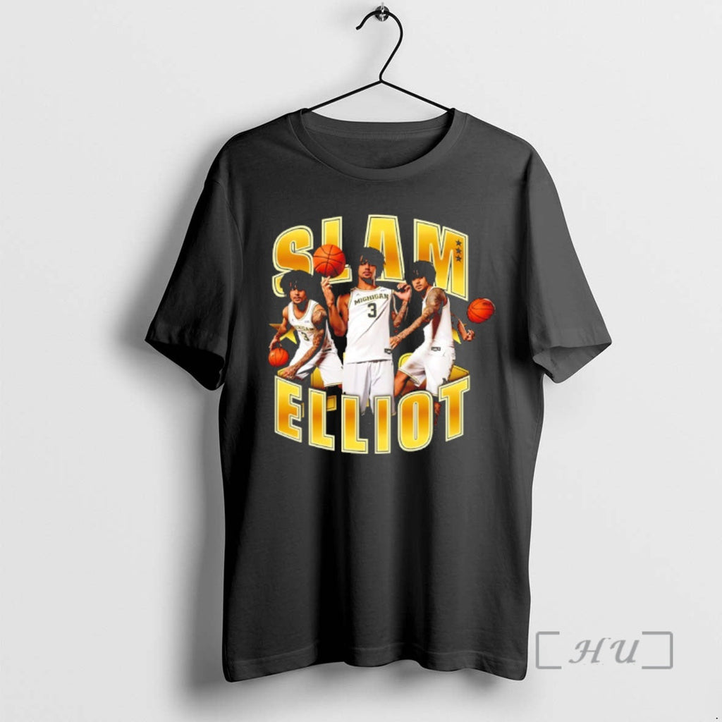 Officials Slam Elliot Cadeau Michigan Wolverines Basketball T-Shirts, Hoodie, Sweatshirt