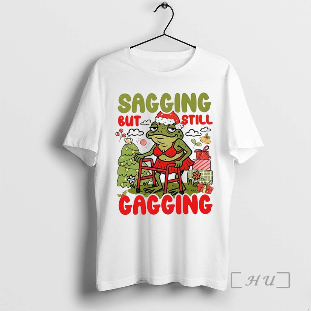 Officials Sagging But Still Gagging Frog Meme T-Shirts, Hoodie, Sweatshirt