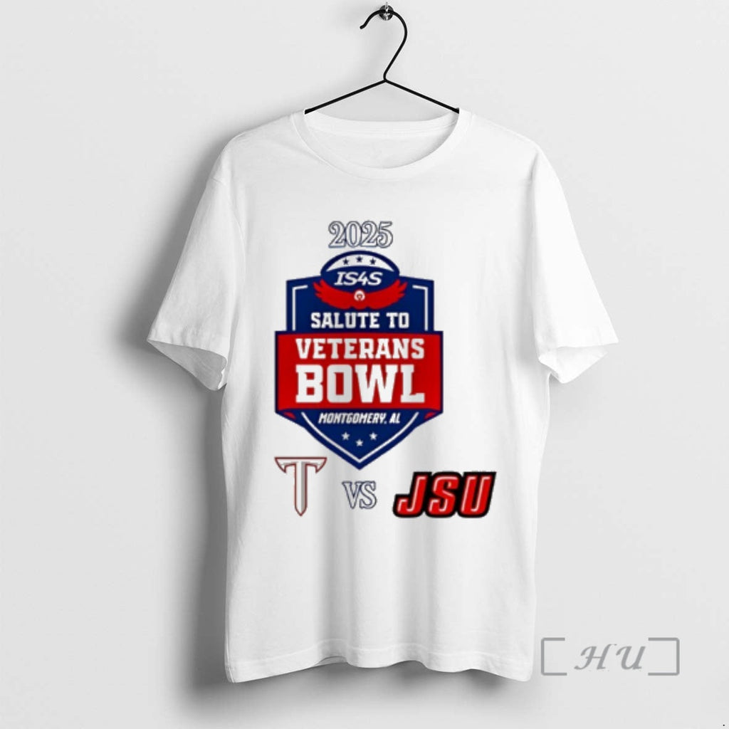 Officials Salute Veterans Bowl 2025 Troy Vs Jacksonville State T-Shirts, Hoodie, Sweatshirt
