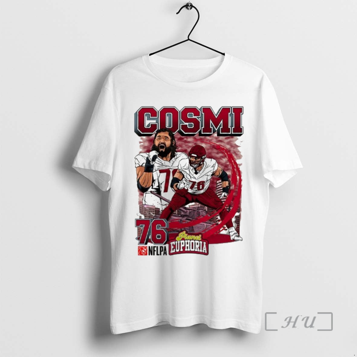 Officials Sam Cosmi Washington Commanders Football Tank Player Number 76 Cartoon T-Shirts, Hoodie, Sweatshirt