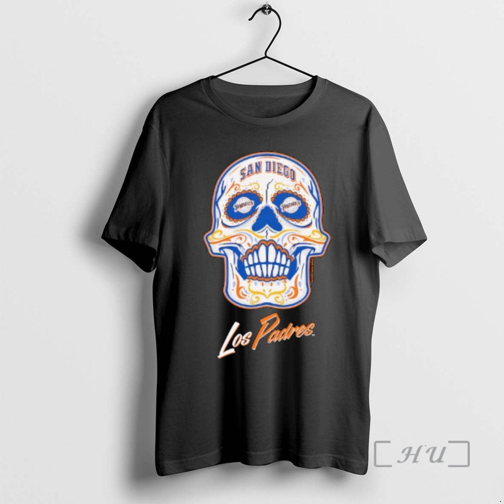 Officials San Diego Padres Mitchell Ness Sugar Skull T-Shirts, Hoodie, Sweatshirt