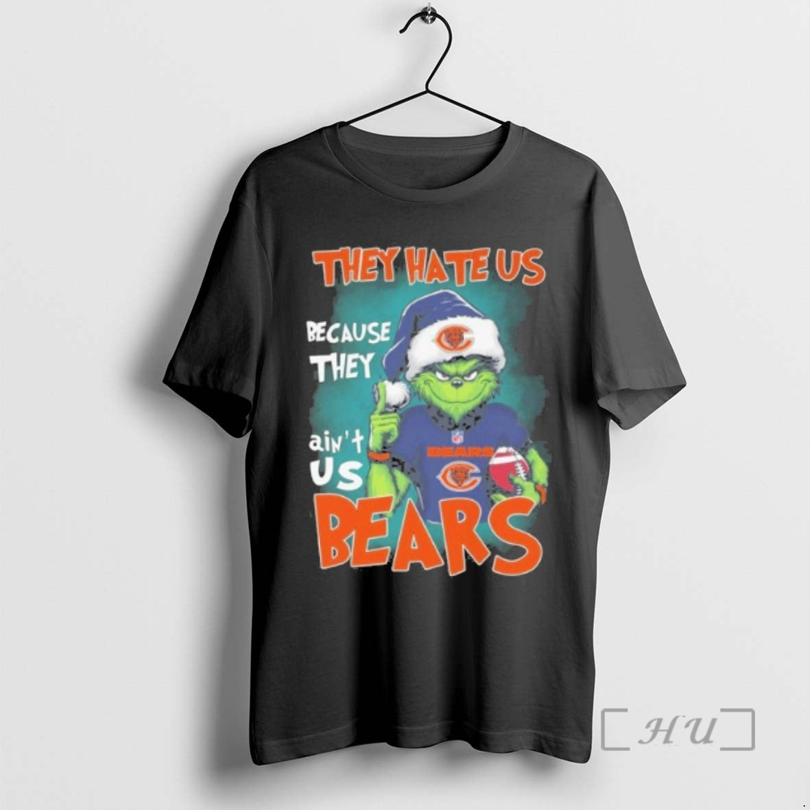 Officials Santa Grinch They Hate Us Because They Aint Us Bears T-Shirts, Hoodie, Sweatshirt
