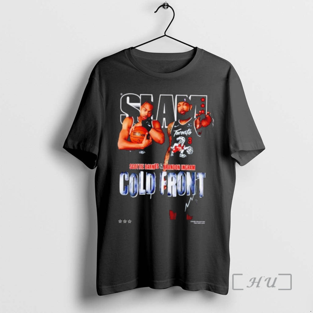 Officials Scottie Barnes Brandon Ingram Cold Front Slam T-Shirts, Hoodie, Sweatshirt