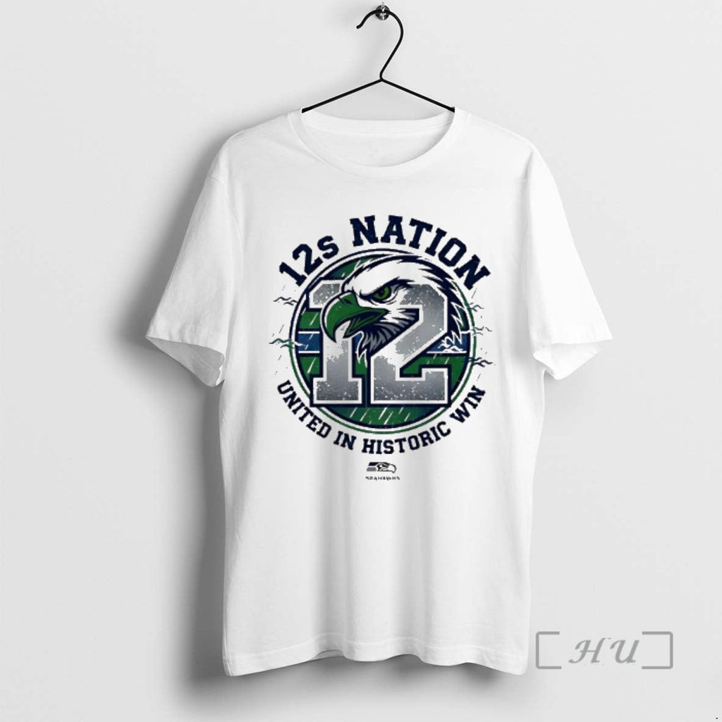 Officials Seahawks 12s Nation United Historic Win T-Shirts, Hoodie, Sweatshirt