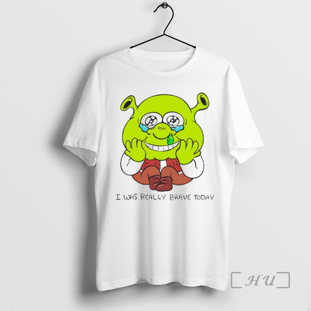Officials Shrek I Was Ready Brave Today Chibi T-Shirts, Hoodie, Sweatshirt