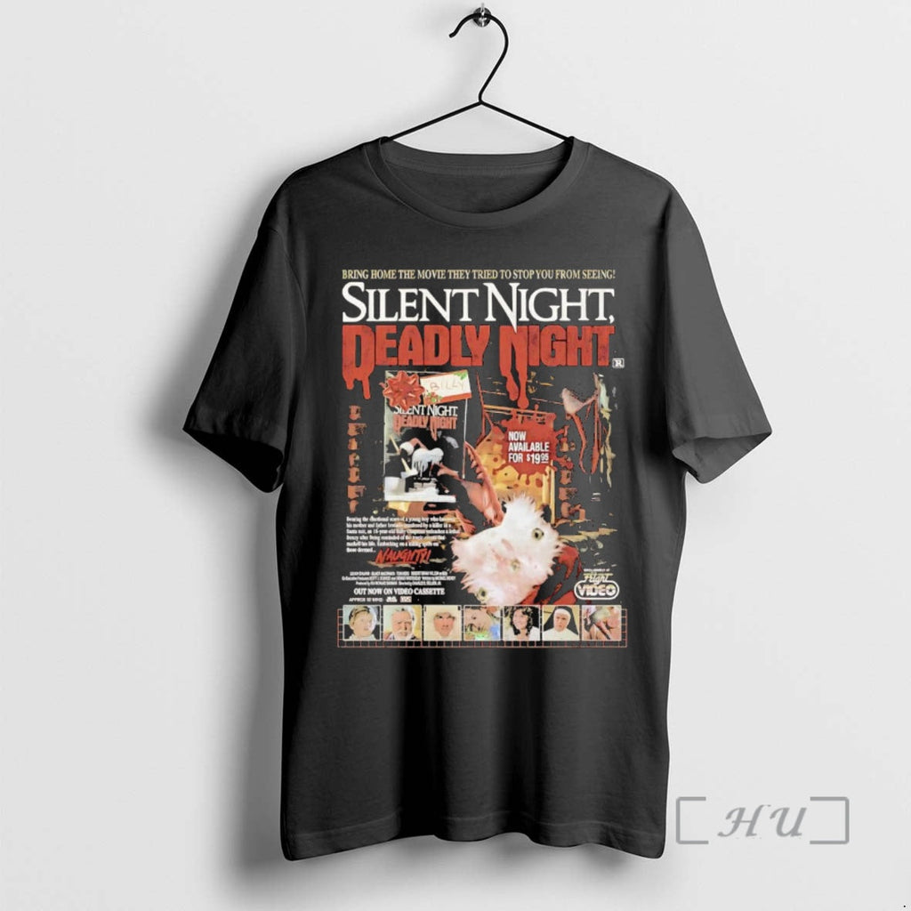 Officials Silent Night Deadly Night Now Videocassette T-Shirts, Hoodie, Sweatshirt