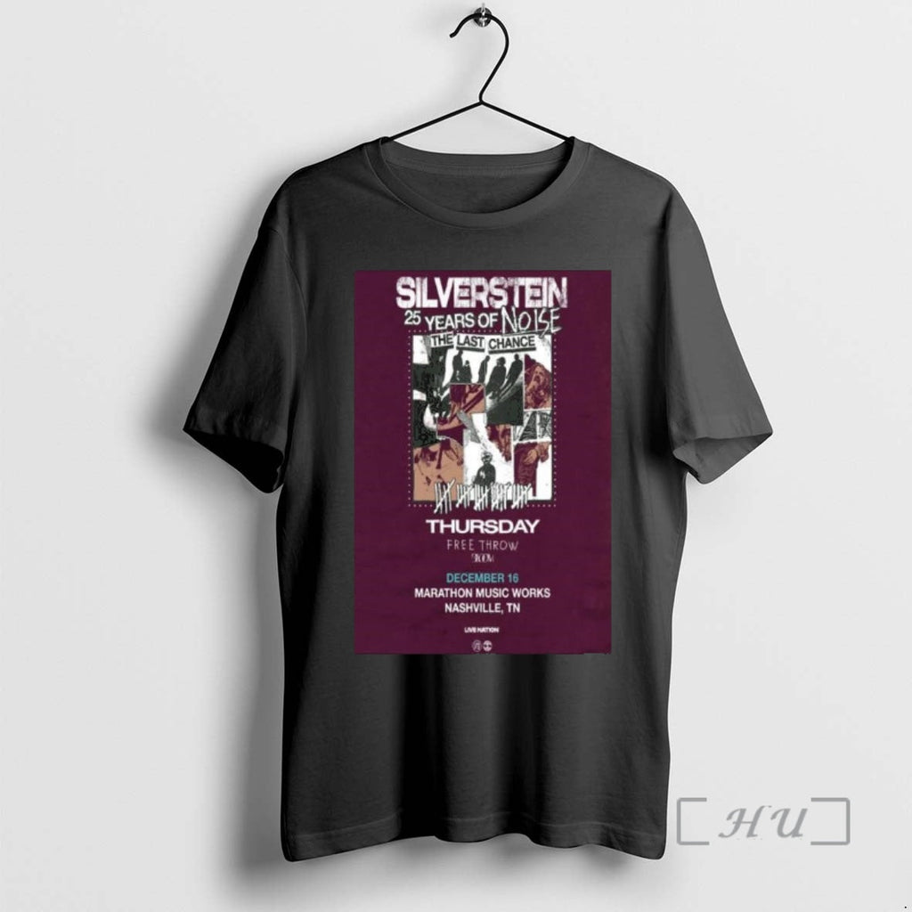 Officials Silverstein Marathon Music Works Dec 16 2025 T-Shirts, Hoodie, Sweatshirt