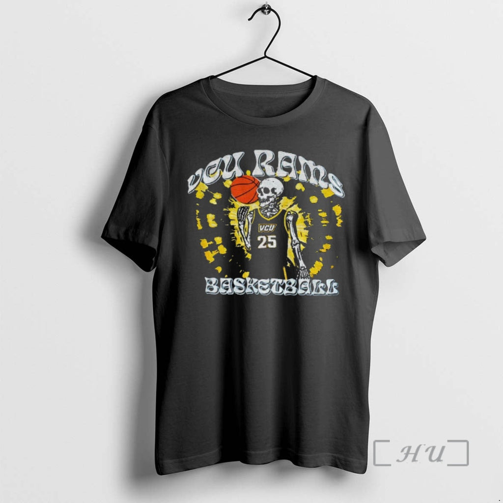 Officials Skeleton Vcu Rams Basketball Player T-Shirts, Hoodie, Sweatshirt