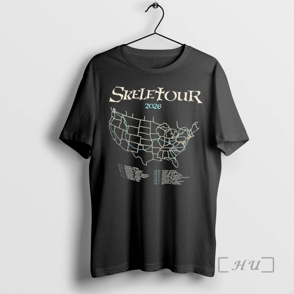 Officials Skeletour 2026 Usa State T-Shirts, Hoodie, Sweatshirt