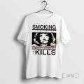 Officials Smoking Kills Retro Manga Anime Graphic Style