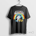 Officials Some People Just Need High Five Unicorn Metal Chair T-Shirts, Hoodie, Sweatshirt