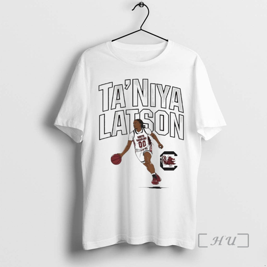 Officials South Carolina Gamecocks Basketball Taniya Latson Player Pose Circle T-Shirts, Hoodie, Sweatshirt
