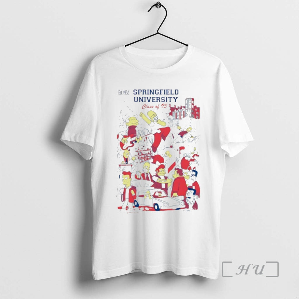 Officials Springfield University Class 93 Comic T-Shirts, Hoodie, Sweatshirt