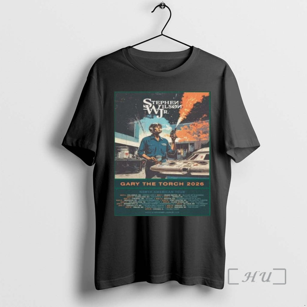 Officials Stephen Wilson Jr Gary Torch 2026 Tour Schedule Dates T-Shirts, Hoodie, Sweatshirt