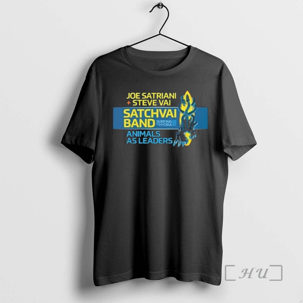 Officials Steve Vai Surfing Hydra 2026 Tour Cities List Joe Satriani T-Shirts, Hoodie, Sweatshirt