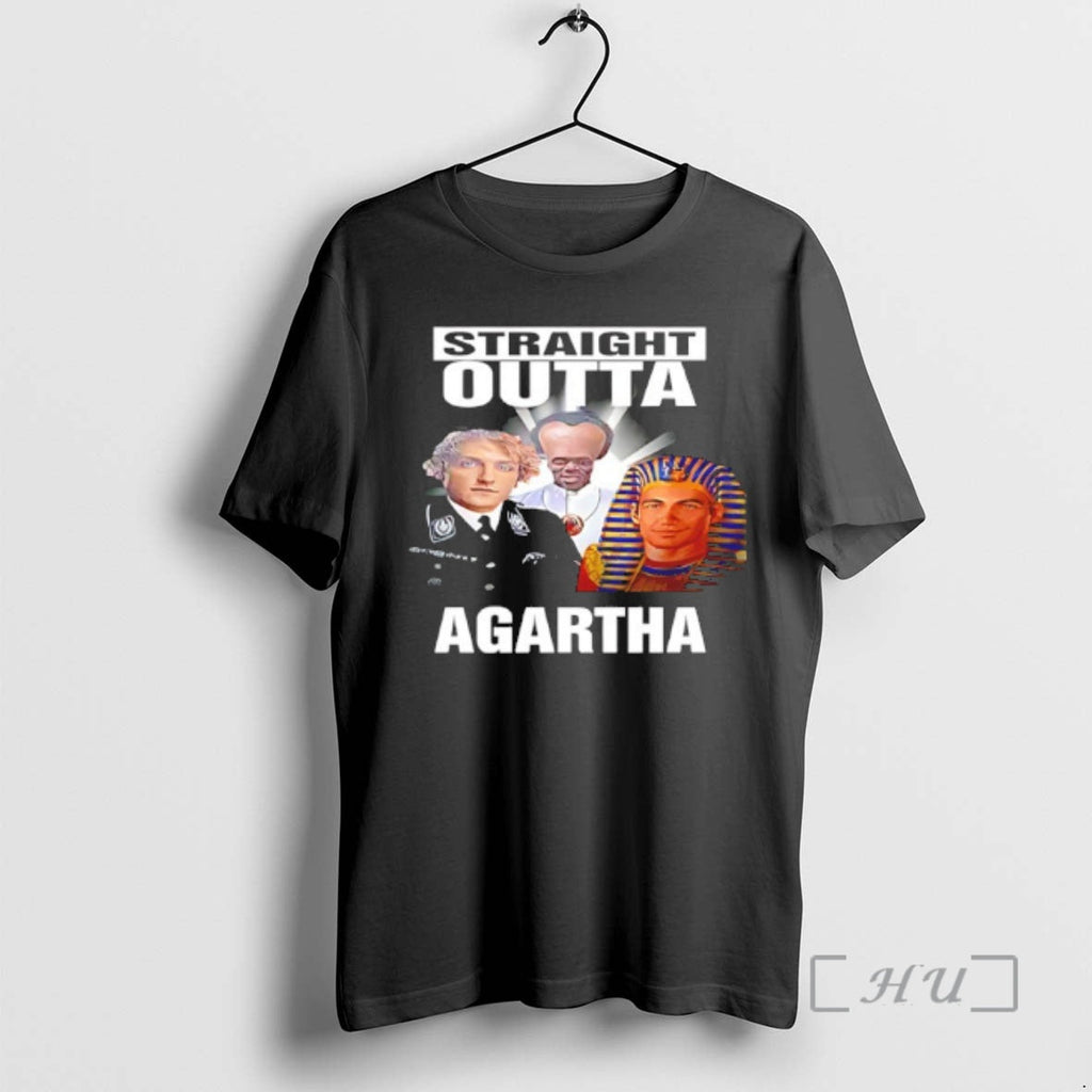 Officials Straight Outta Agartha History Conspiracy Ancient Civilization Parody T-Shirts, Hoodie, Sweatshirt