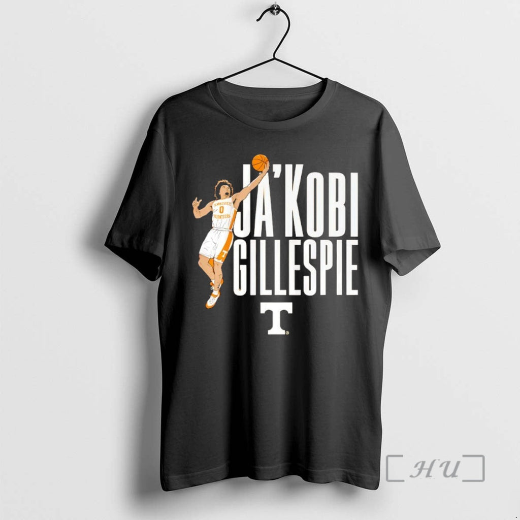 Officials Tennessee Volunteers Basketball Jakobi Gillespie Player Pose T-Shirts, Hoodie, Sweatshirt