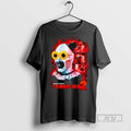 Officials Terrifier 2 Damien Leone Art The Clown T Shirt Sweatshirt Hoodies
