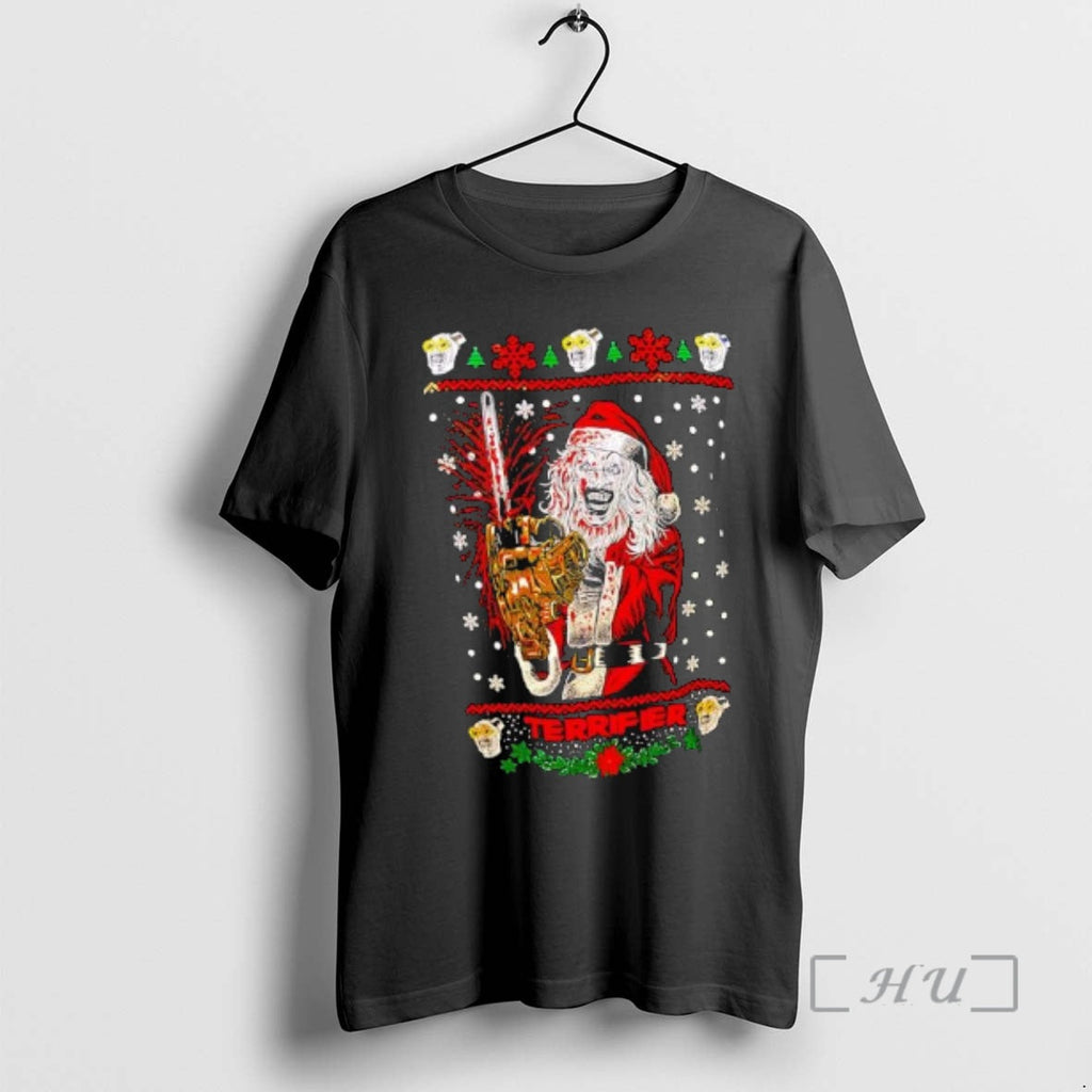Officials Terrifier Santa T-Shirts, Hoodie, Sweatshirt