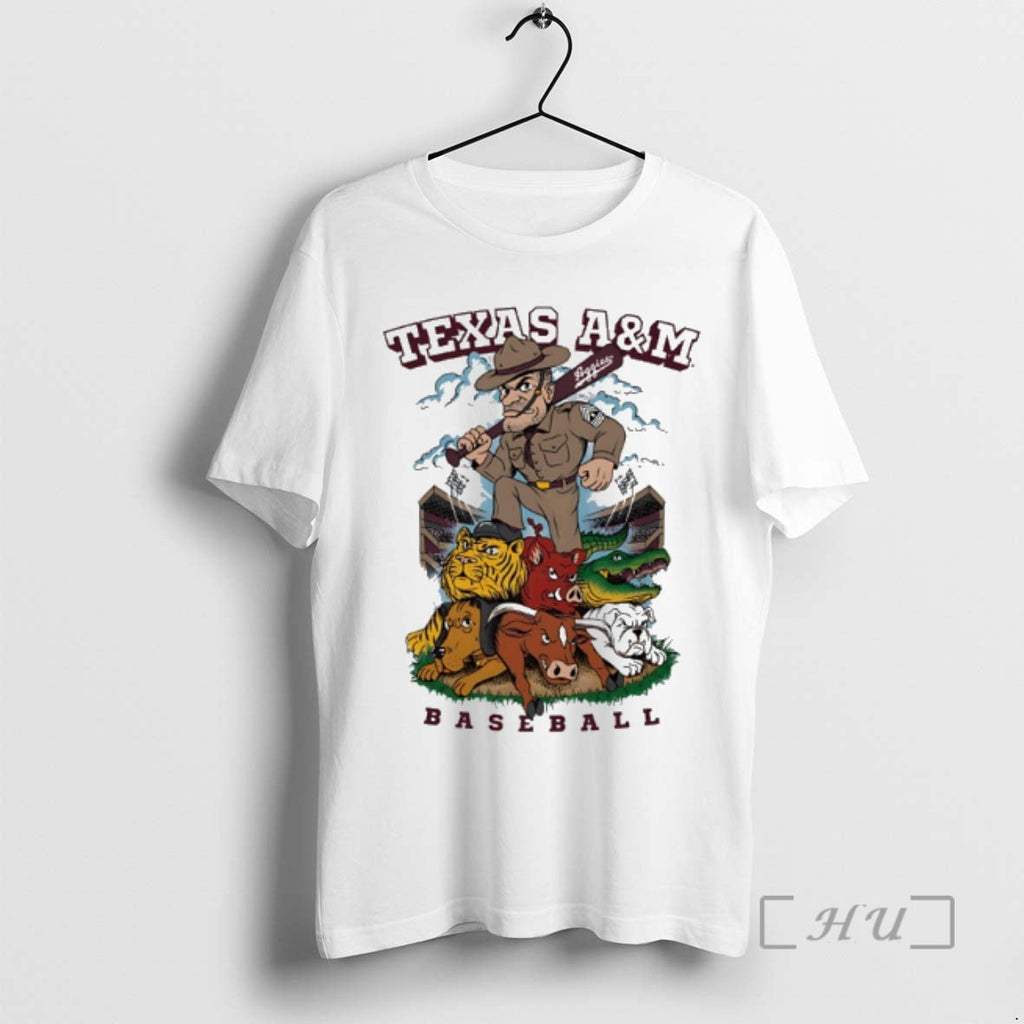 Officials Texas M Aggies Baseball Ol Sarge Defeat All Opponents Mascot T-Shirts, Hoodie, Sweatshirt
