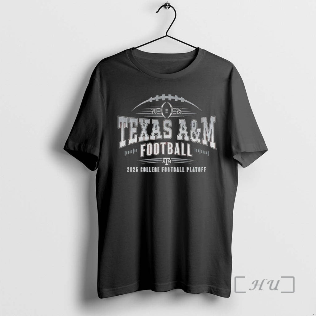 Officials Texas Am Aggies College Football Playoff 2025 2026 Logo T-Shirts, Hoodie, Sweatshirt
