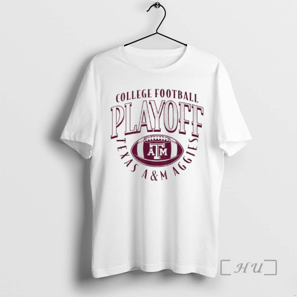 Officials Texas Am Aggies Football 2025 Cfp Curve T-Shirts, Hoodie, Sweatshirt