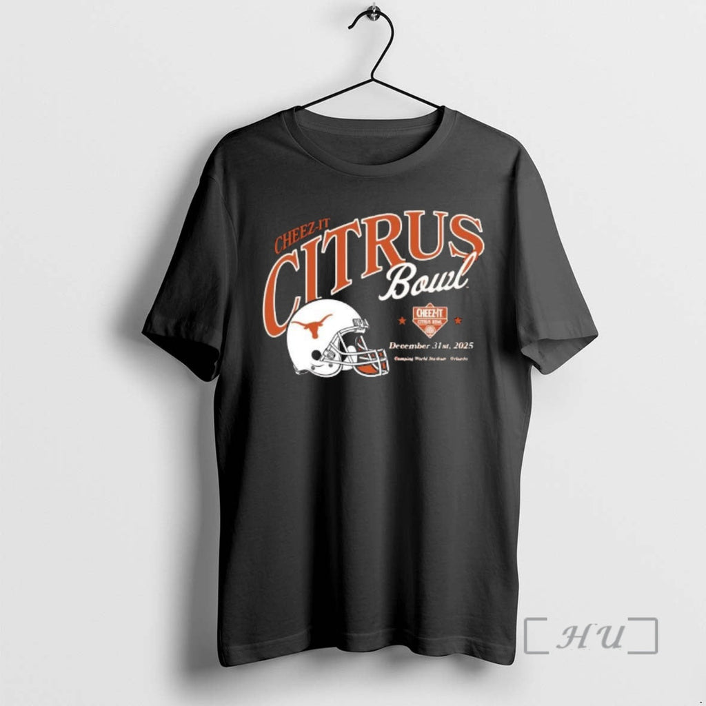 Officials Texas Football 2025 Cheez Citrus Bowl Bound T-Shirts, Hoodie, Sweatshirt