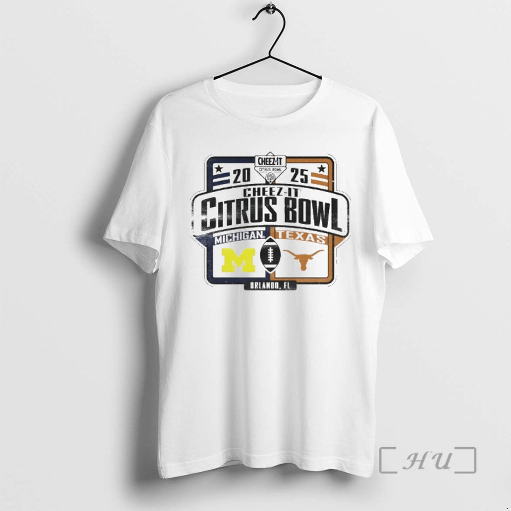 Officials Texas Longhorns Beat Michigan Wolverines 2025 Citrus Bowl Game Dueling T-Shirts, Hoodie, Sweatshirt