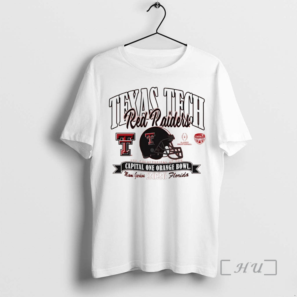 Officials Texas Tech Red Raiders 2026 Orange Bowl Cfp Quarterfinal T-Shirts, Hoodie, Sweatshirt