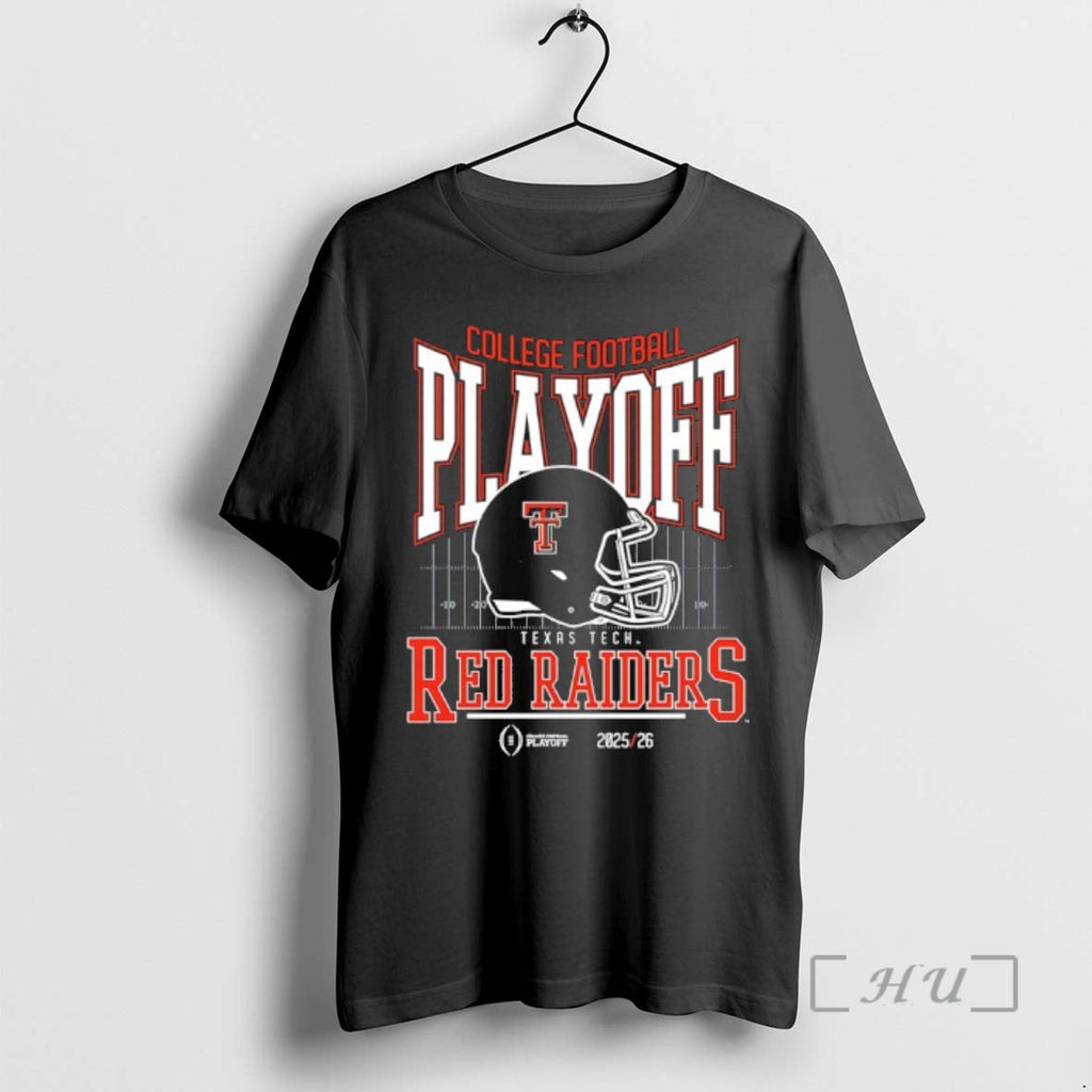 Officials Texas Tech Red Raiders College Football Playoff 2025 26 Helmet T-Shirts, Hoodie, Sweatshirt