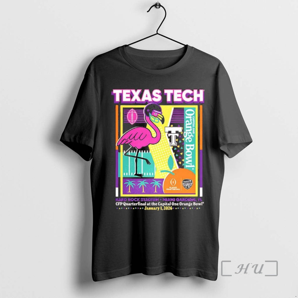Officials Texas Tech Red Raiders Ncaa Capital One Orange Bowl Miami Gardens 2026 T-Shirts, Hoodie, Sweatshirt
