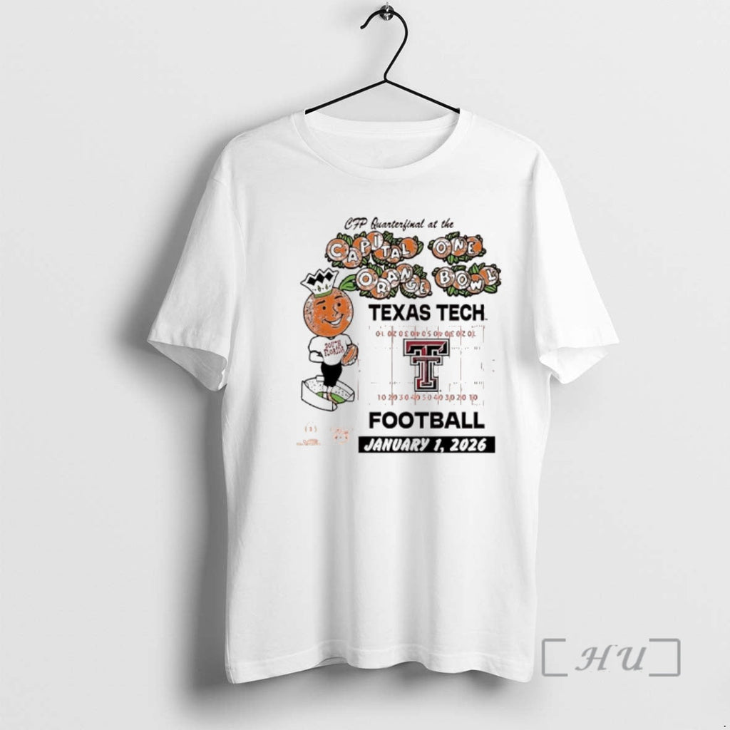 Officials Texas Tech Red Raiders Orange Bowl January 1st 2026 T-Shirts, Hoodie, Sweatshirt