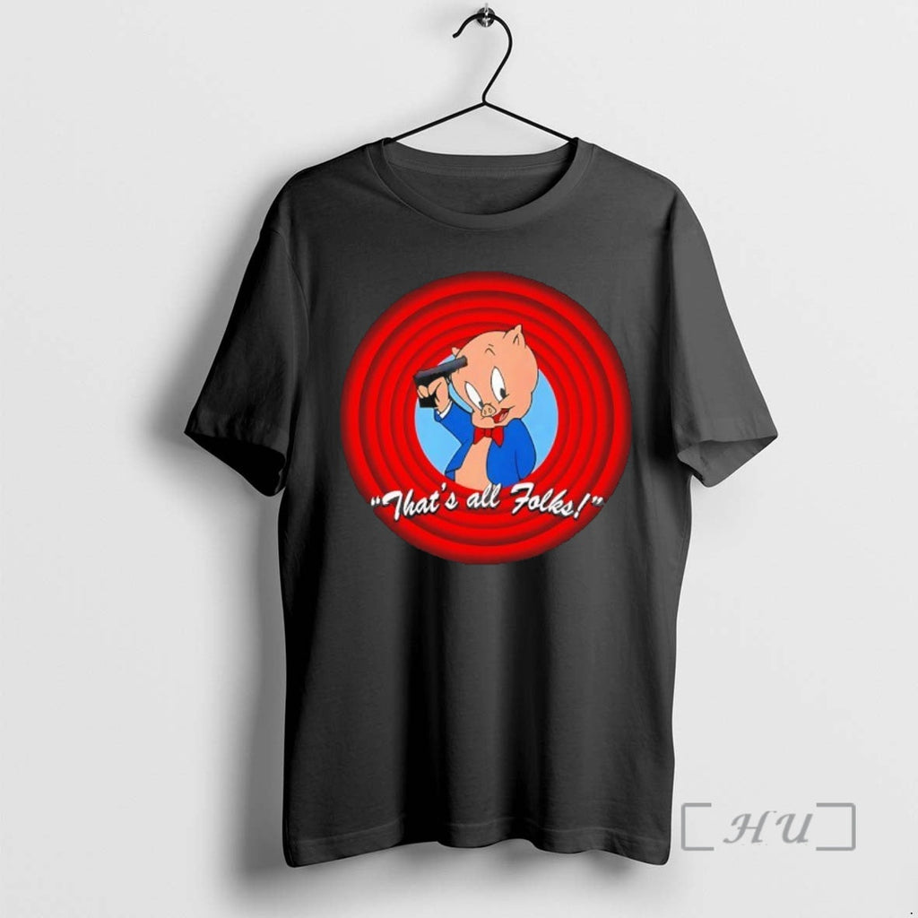 Officials Thats All Folks Porky Pig T-Shirts, Hoodie, Sweatshirt