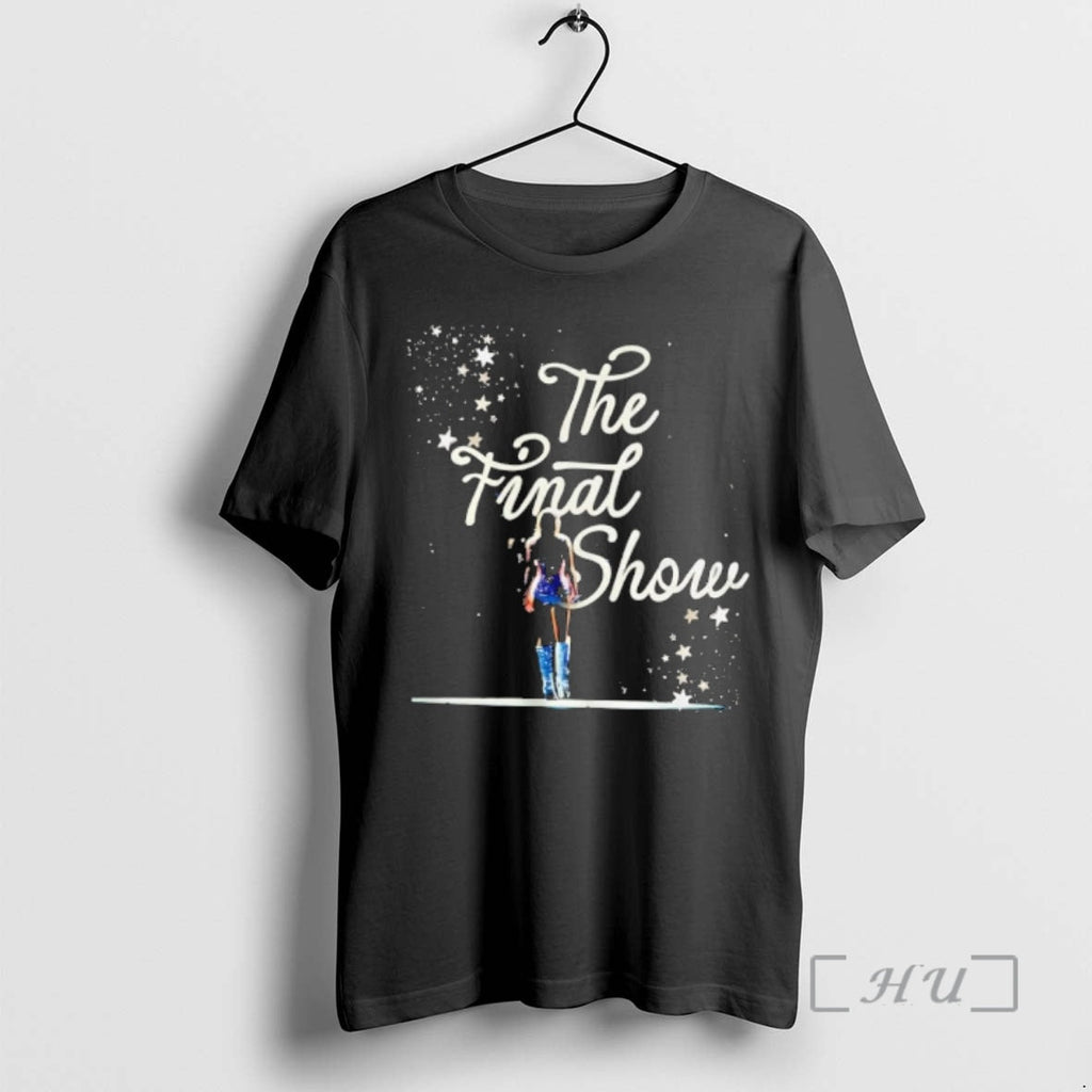 Officials Final Show Swift Eras Tour Silhouette Starry Background T-Shirts, Hoodie, Sweatshirt