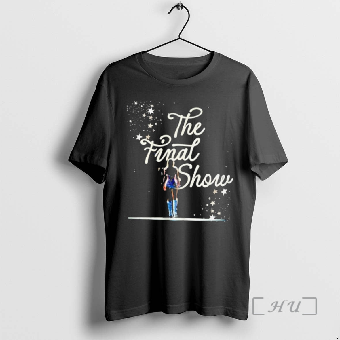 Officials Final Show Swift Eras Tour Silhouette Starry Background T-Shirts, Hoodie, Sweatshirt