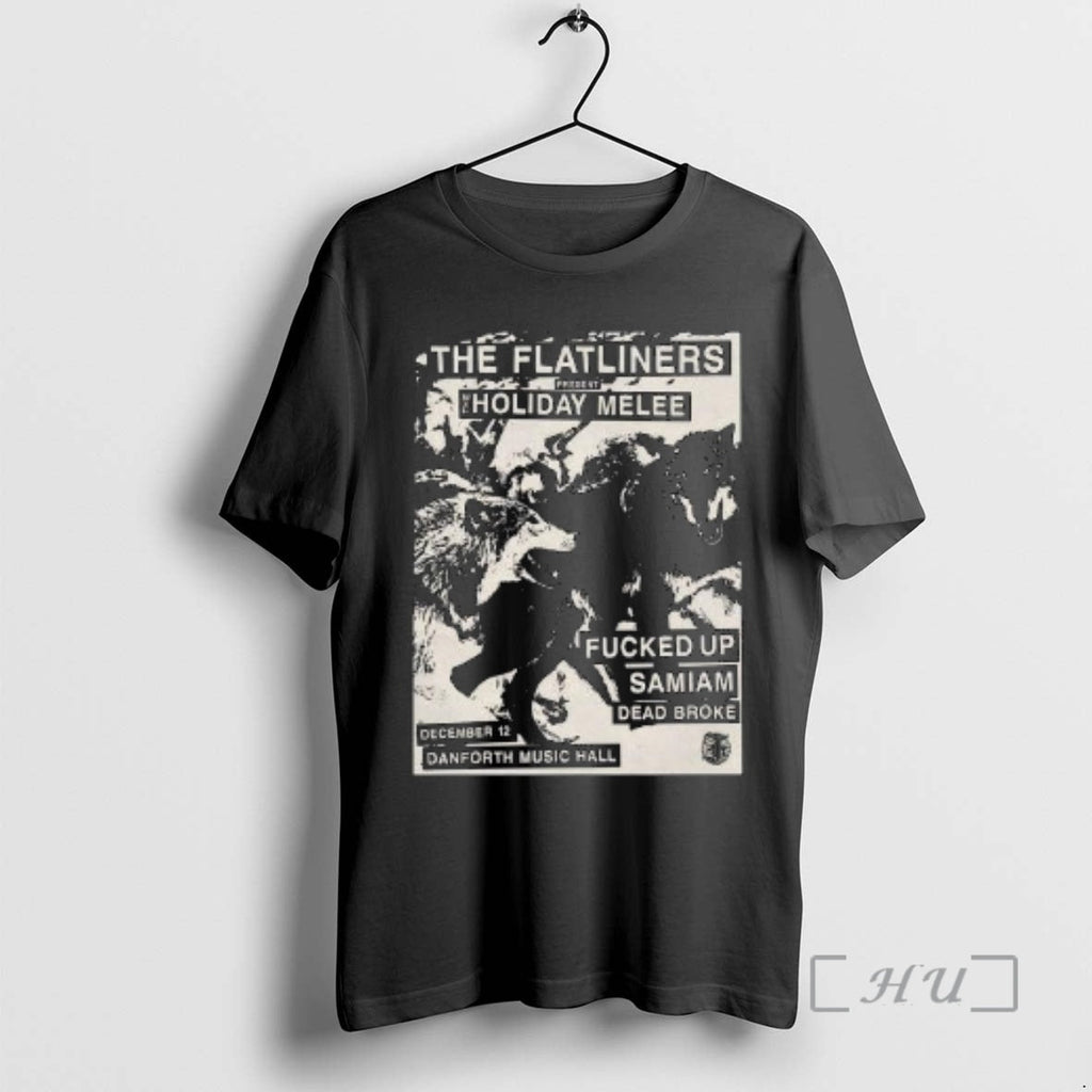 Officials Flatliners Toronto December 12 2025 Circle Black T-Shirts, Hoodie, Sweatshirt