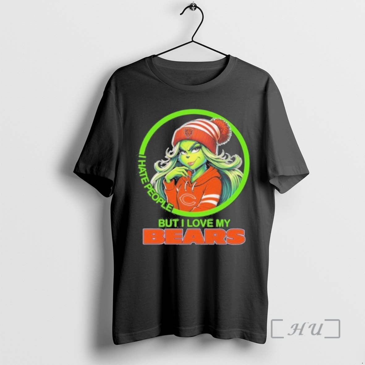 Officials Grinch I Hate People But I Love My Bears T-Shirts, Hoodie, Sweatshirt