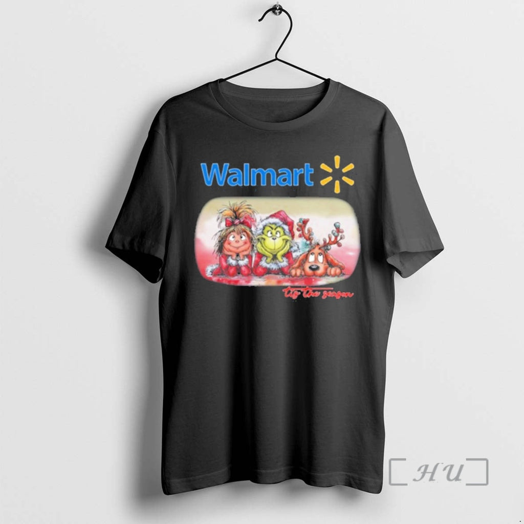 Officials Grinch Friends Tis Season Walmart Logo T-Shirts, Hoodie, Sweatshirt