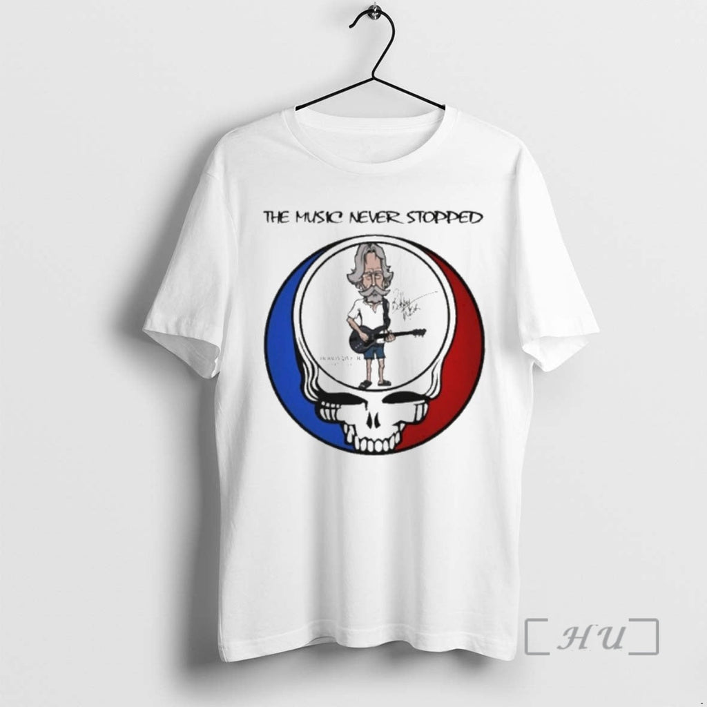 Officials Music Never Stopped Bobby Weir Grateful Dead T-Shirts, Hoodie, Sweatshirt