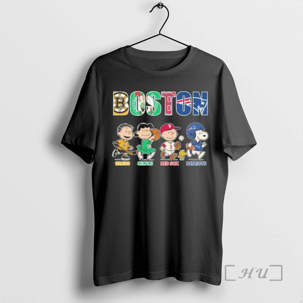 Officials Peanuts X Boston Sports Teams T-Shirts, Hoodie, Sweatshirt