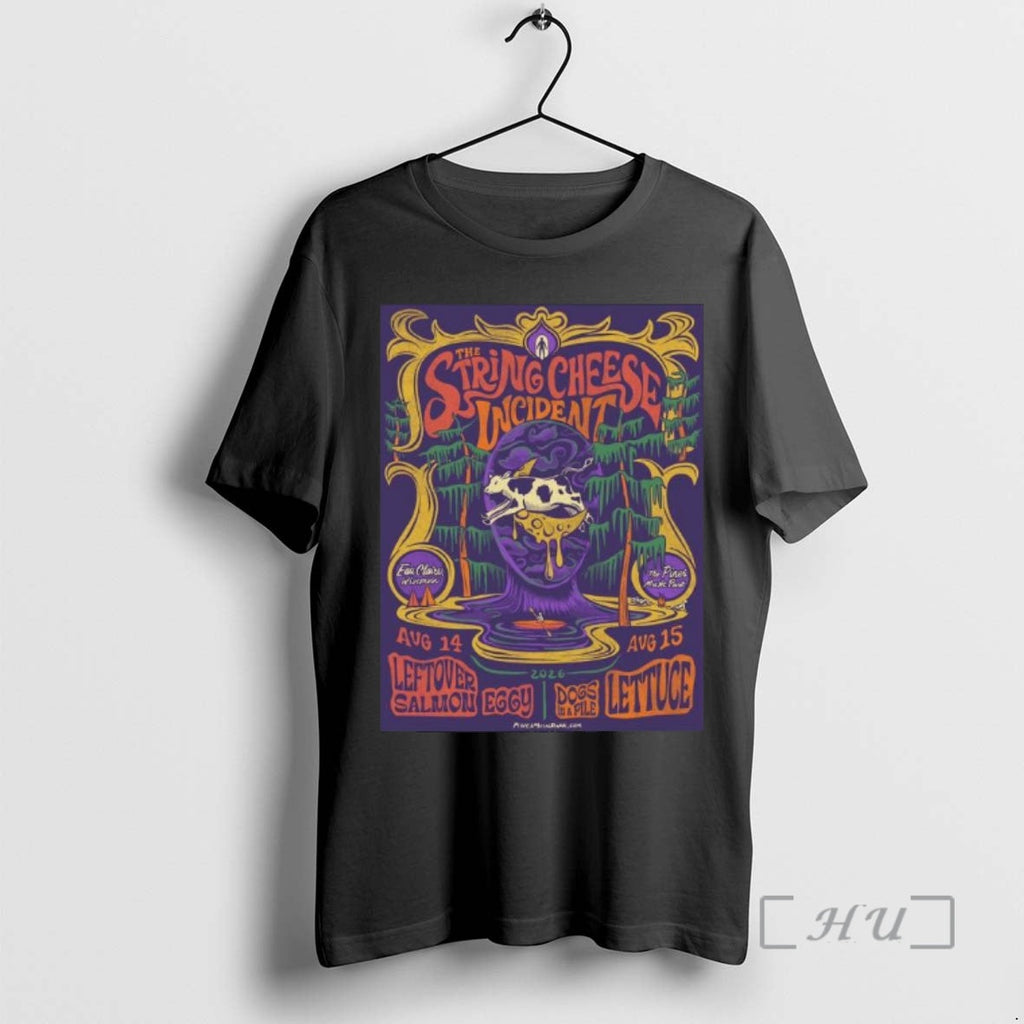 Officials String Cheese Incident Eau Claire Wisconsin 2026 Event Pines Music Park T-Shirts, Hoodie, Sweatshirt