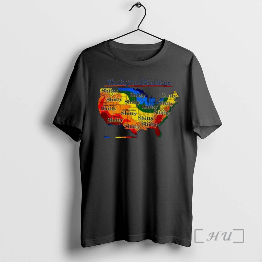 Officials Todays Weather United States Map T-Shirts, Hoodie, Sweatshirt