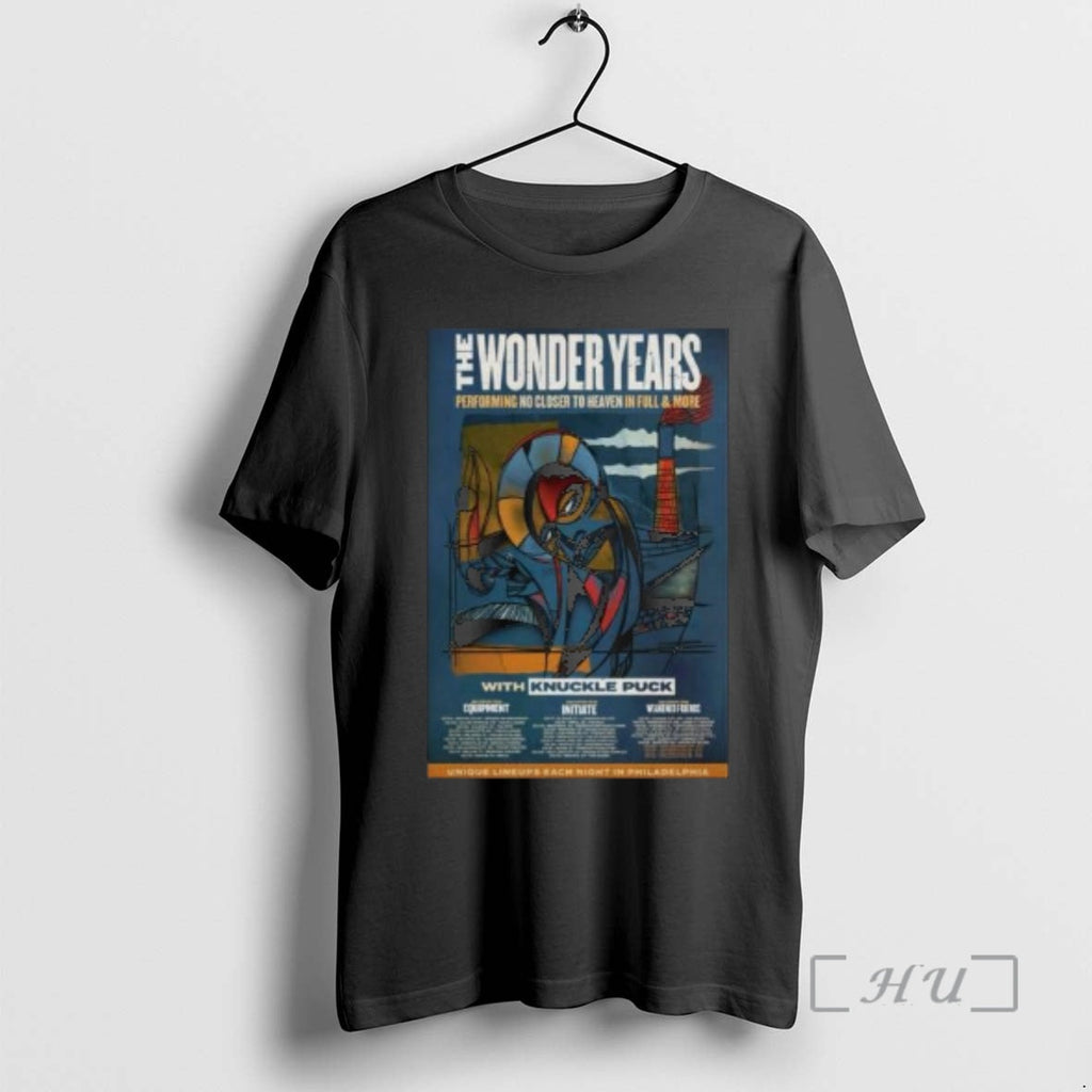 Officials Wonder Years 2026 Performing No Closer Heaven Album Concert Circle Black T-Shirts, Hoodie, Sweatshirt