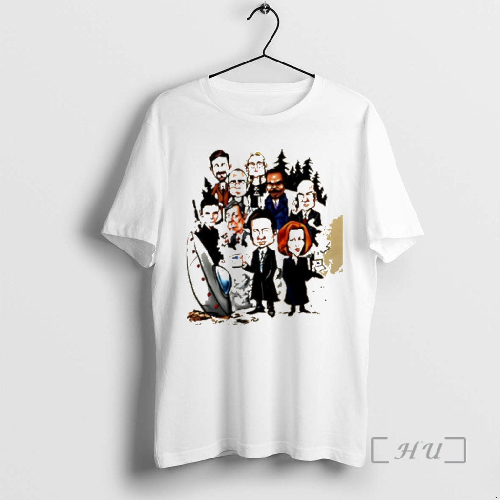 Officials The X Files Characters Caricature