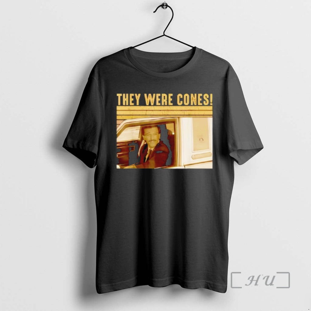 Officials They Were Cones Retro Funny Quote Vintage Car T-Shirts, Hoodie, Sweatshirt