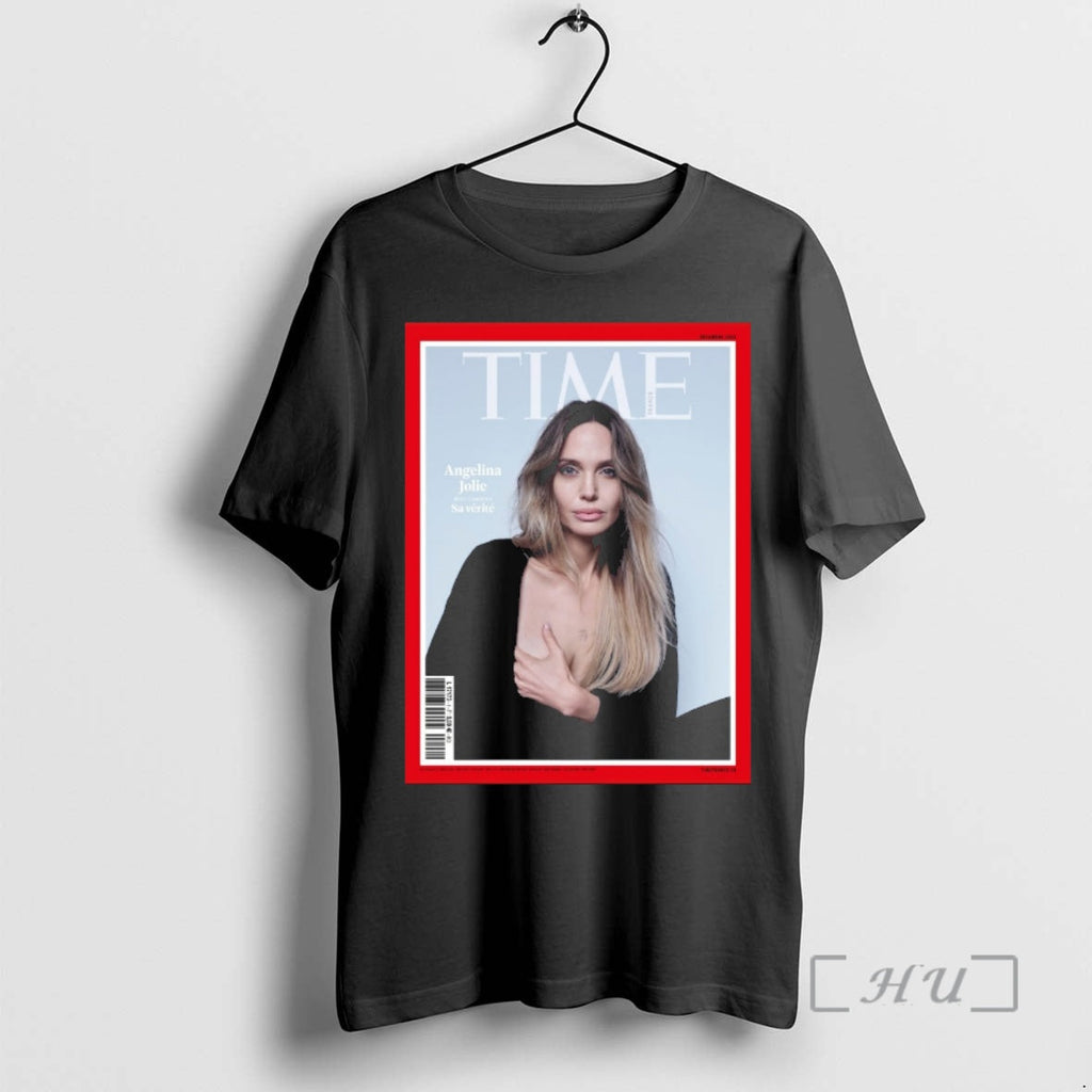 Officials Time France Angelina Jolie Dans Coutures Sa Verite December 2025 T-Shirts, Hoodie, Sweatshirt