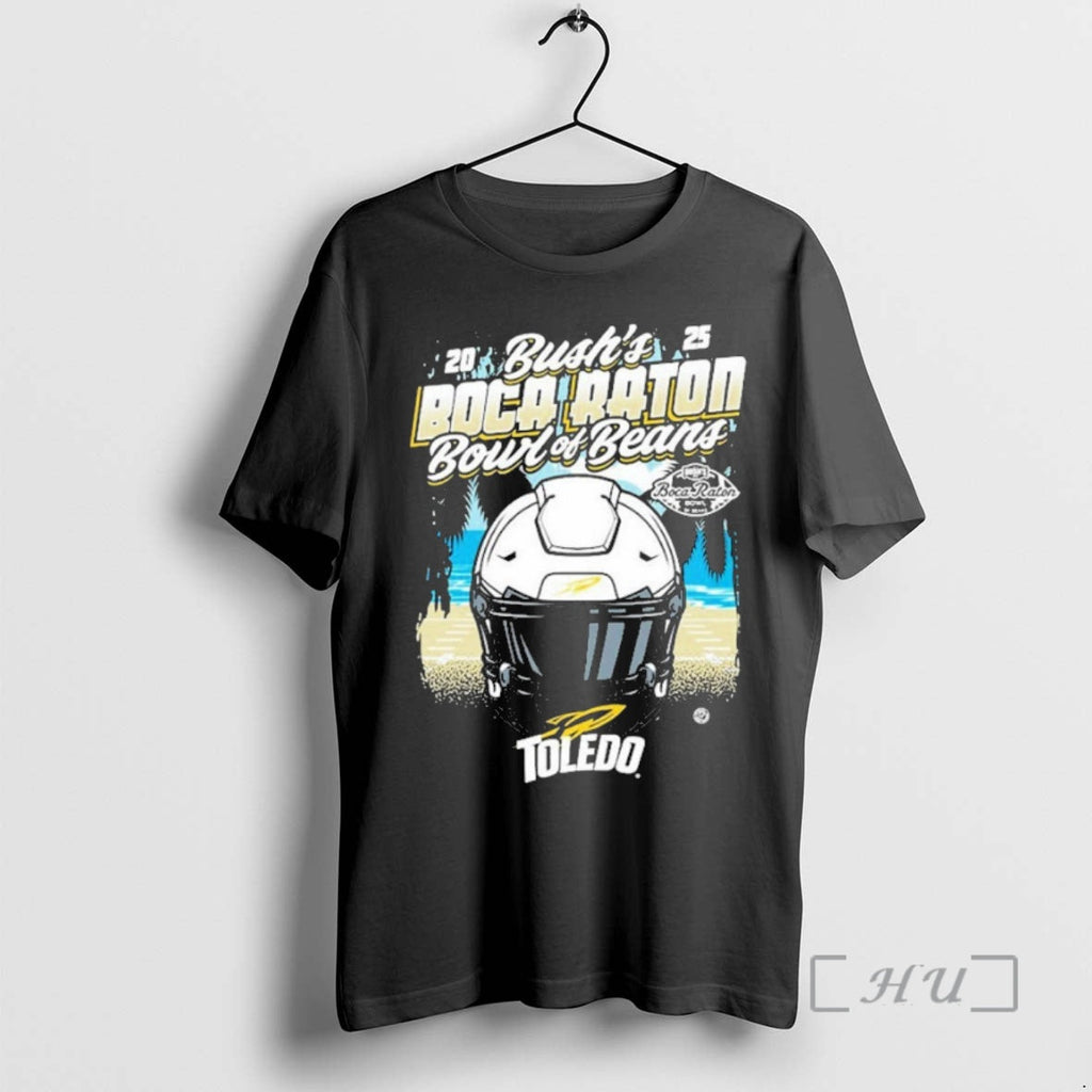 Officials Toledo Rocket Bushs Boca Raton Bowl Beans 2025 T-Shirts, Hoodie, Sweatshirt