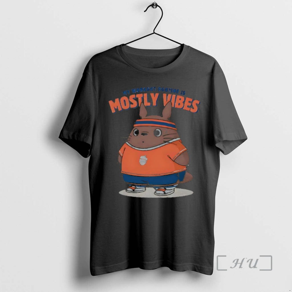 Officials Totoro My Workout Routine Is Mostly T-Shirts, Hoodie, Sweatshirt